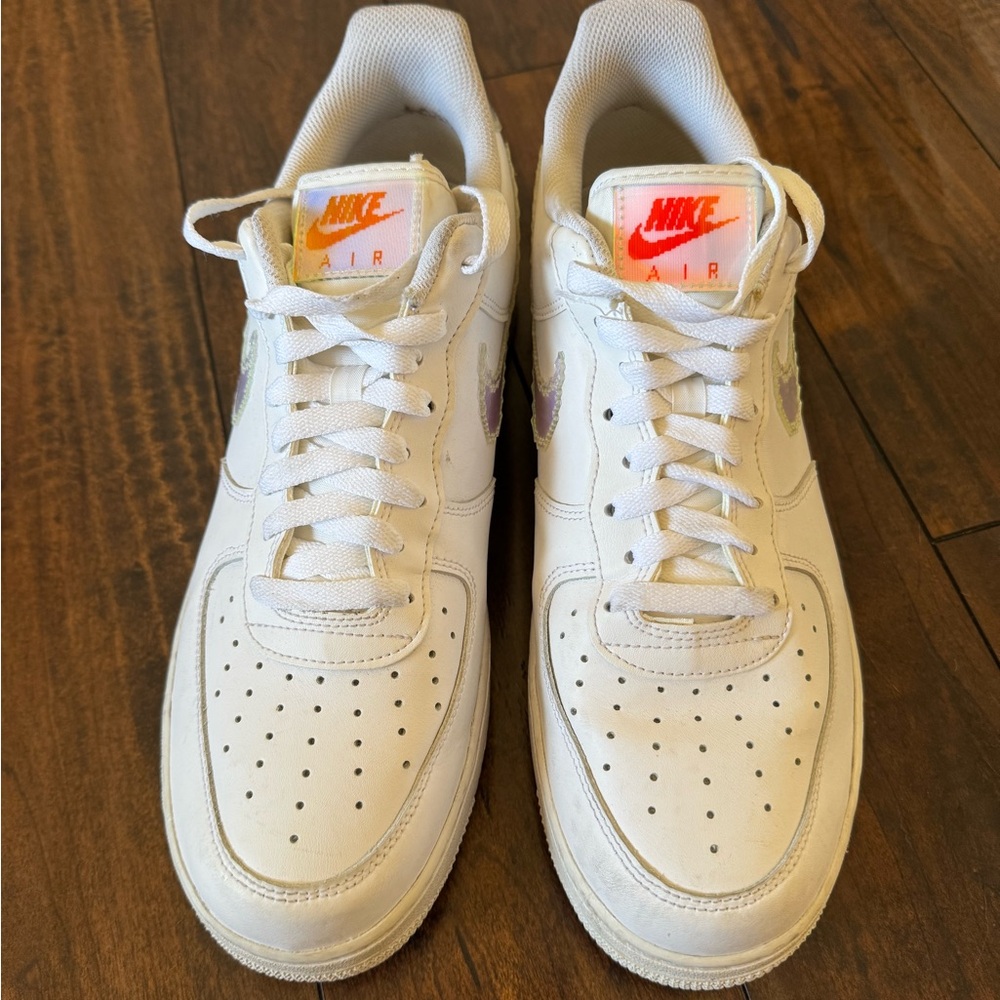 Nike Men's Air Force 1 Iridescent Pixelated Swoosh